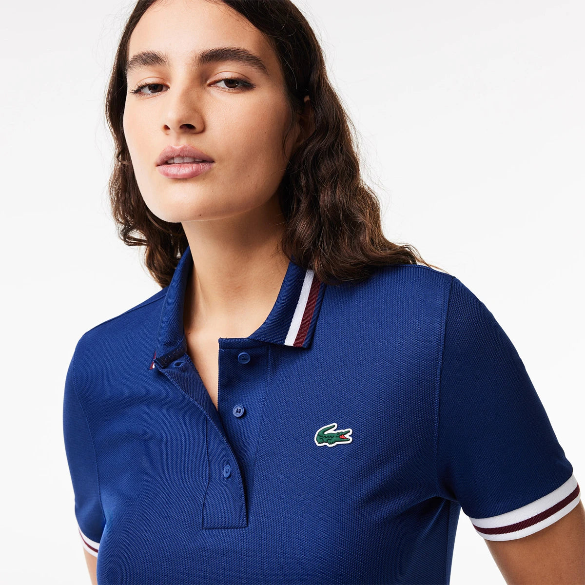 POLO LACOSTE DAMEN HERITAGE CLUB