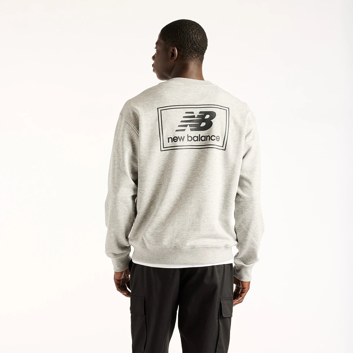 NEW BALANCE WOVEN LABEL SWEAT