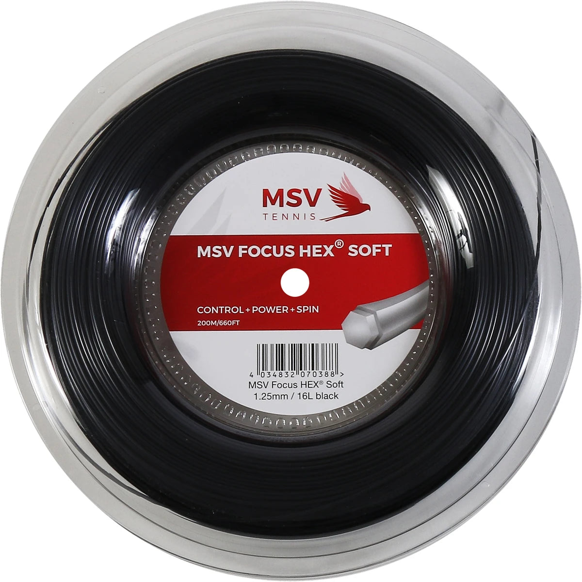 BOBINE MSV FOCUS-HEX SOFT (200 METRES)