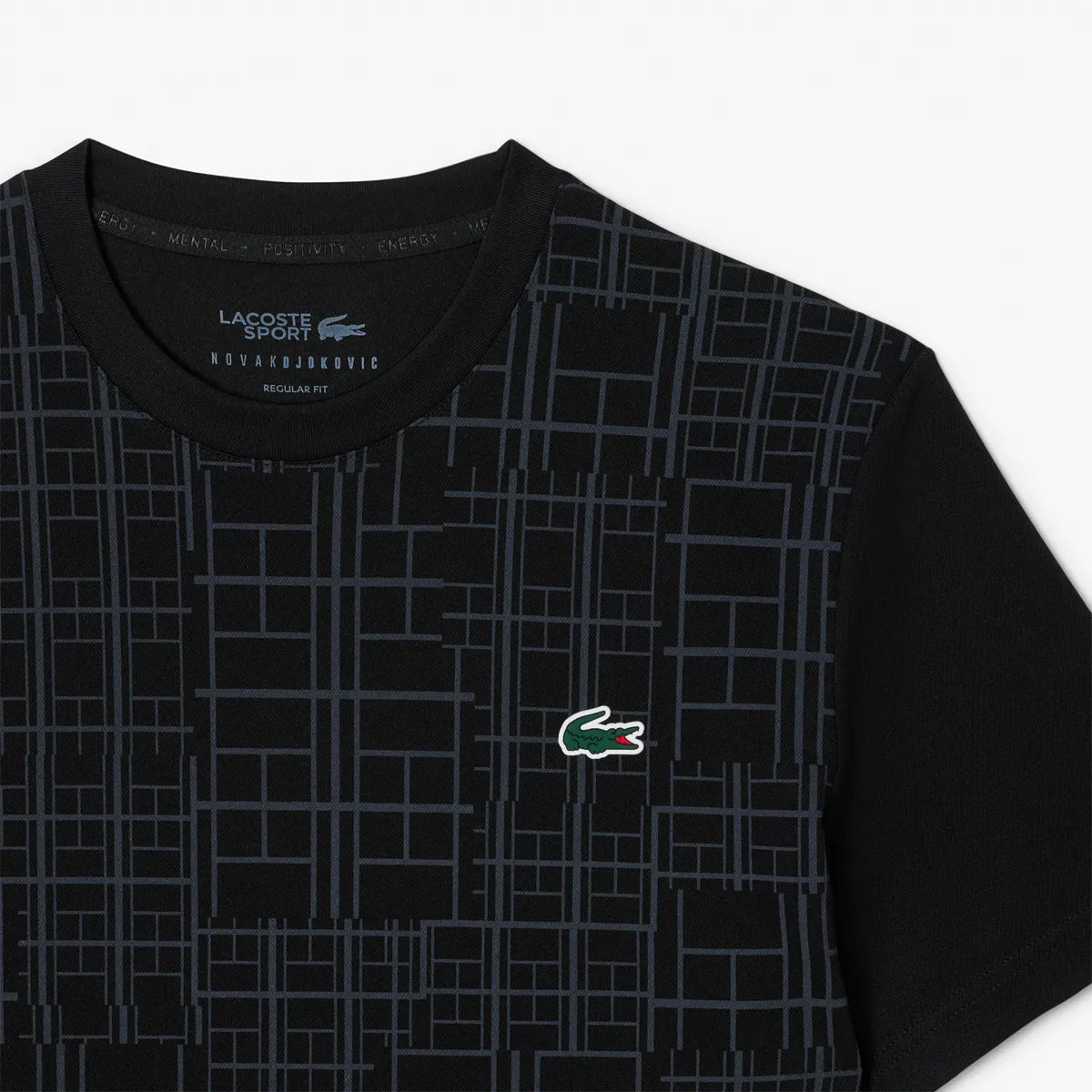 T-SHIRT LACOSTE DJOKOVIC FAN NEW YORK