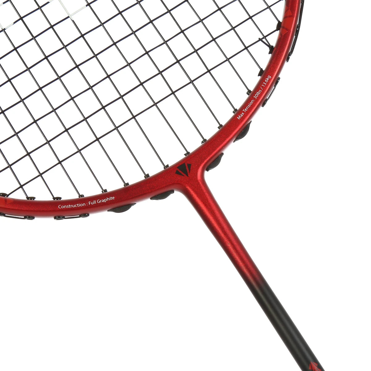 BADMINTONSCHLÄGER CARLTON 3.7 TEAM II (GESAITET)