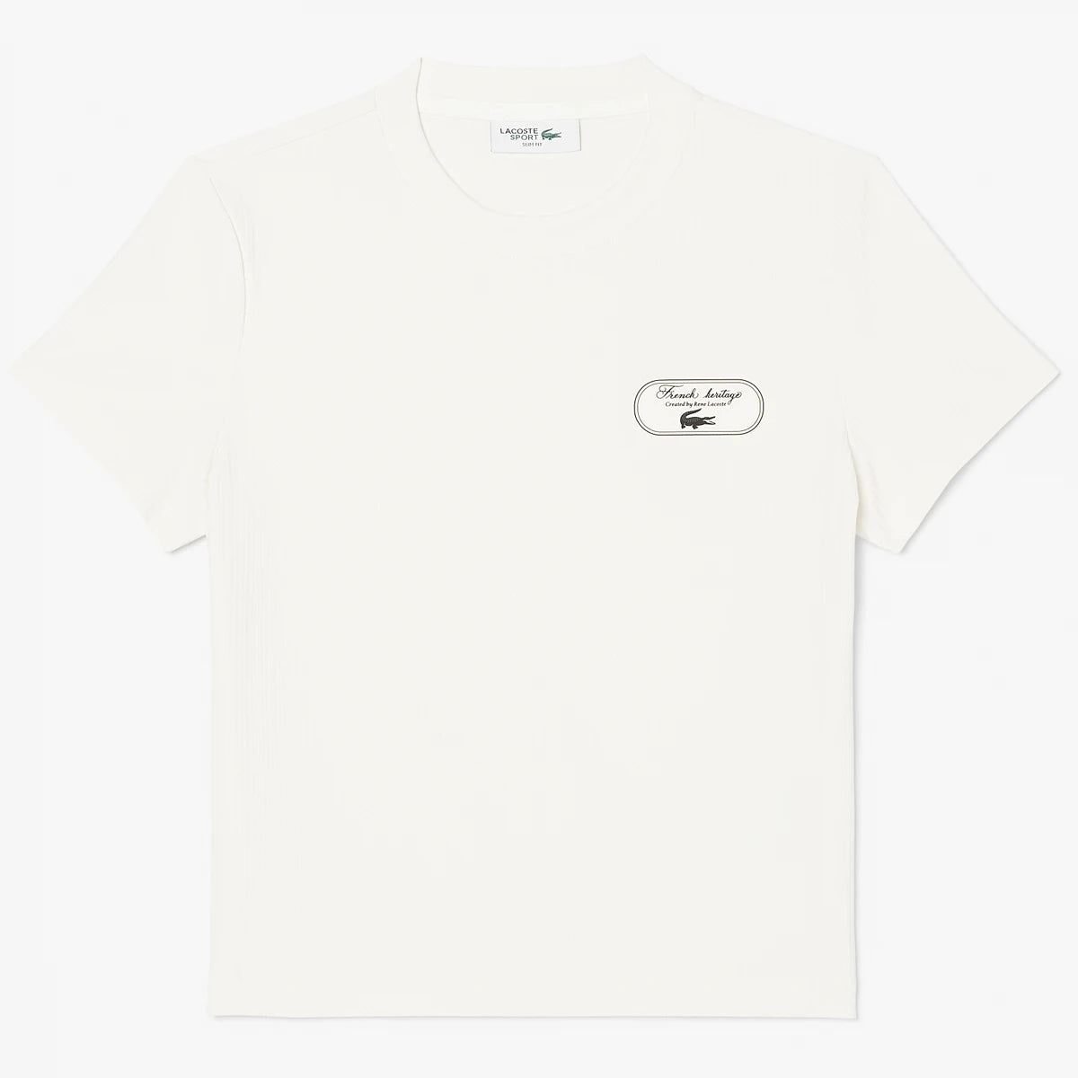WOMEN'S LACOSTE HERITAGE T-SHIRT