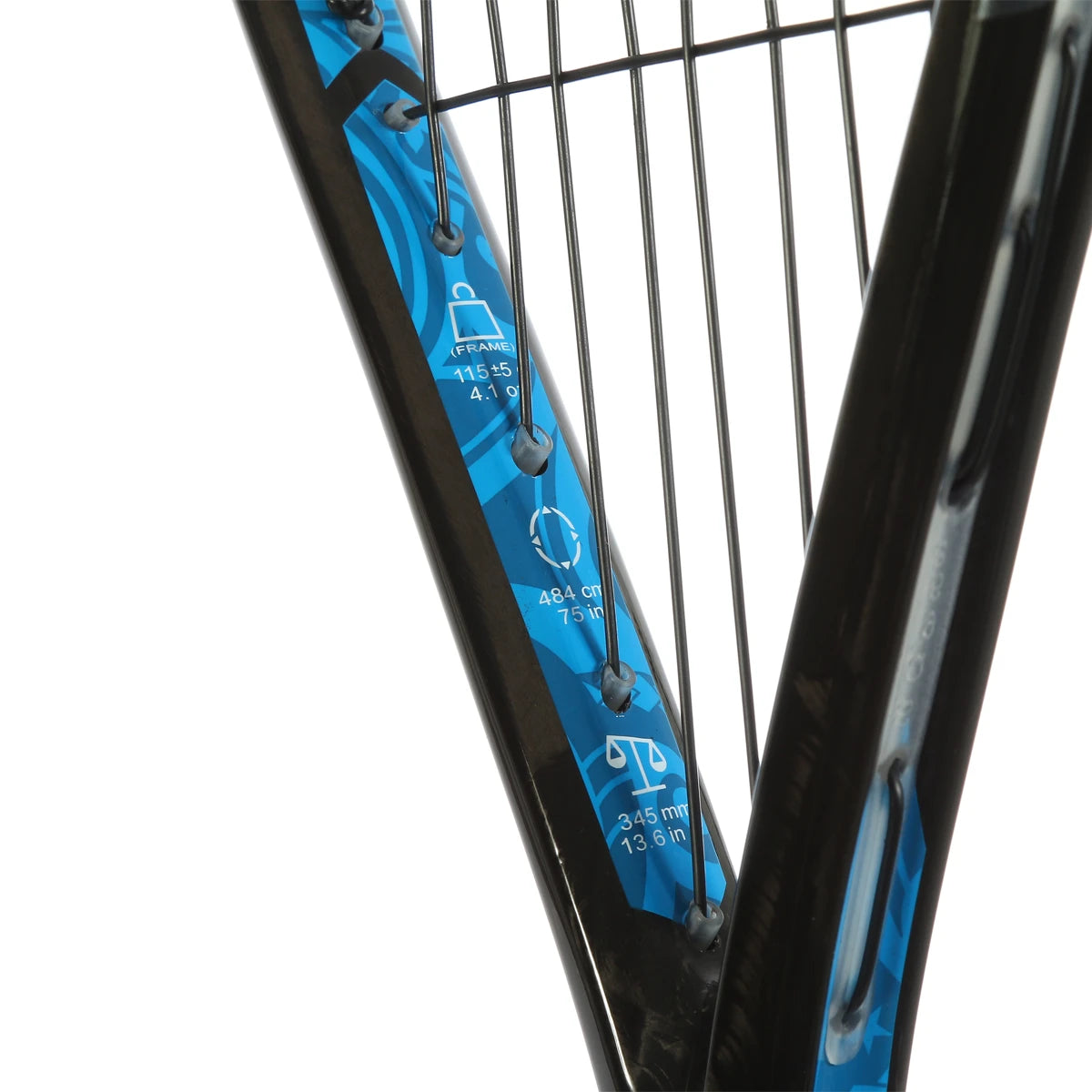 Raquette de Squash Pro Kennex Black Ace MV Blue