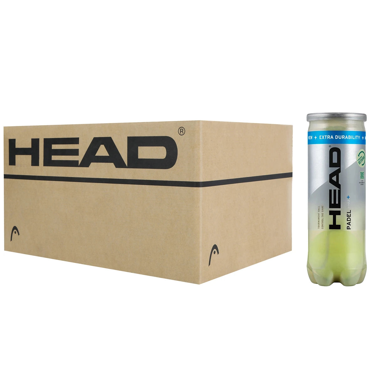BOX OF 24 TUBES OF 3 HEAD PRO+ PADEL BALLS