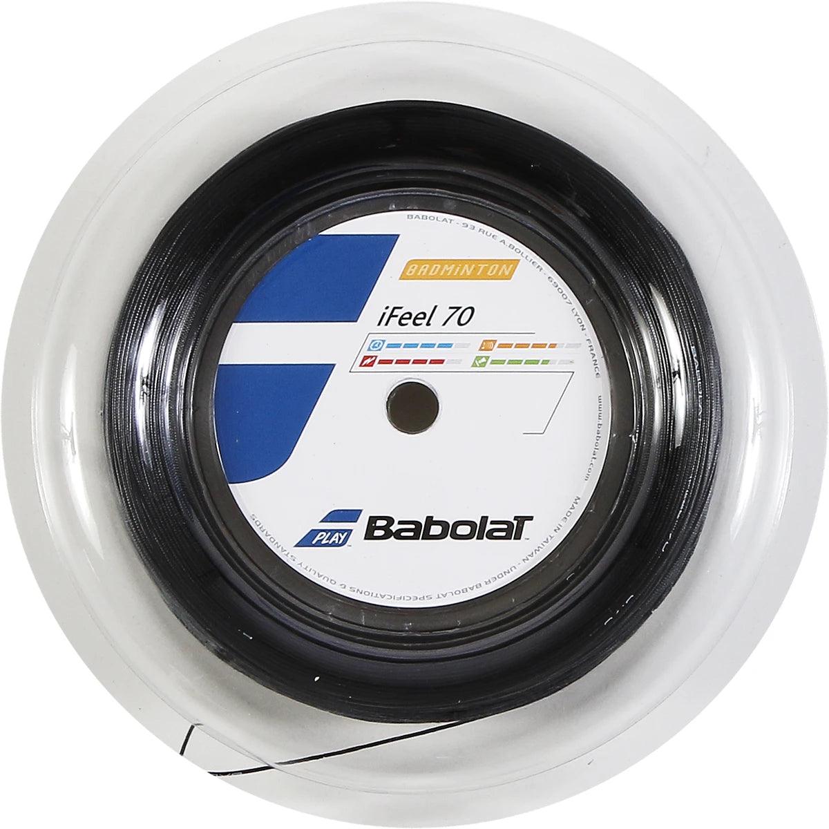 BOBINE BADMINTON BABOLAT IFEEL 70 (200 METRES)