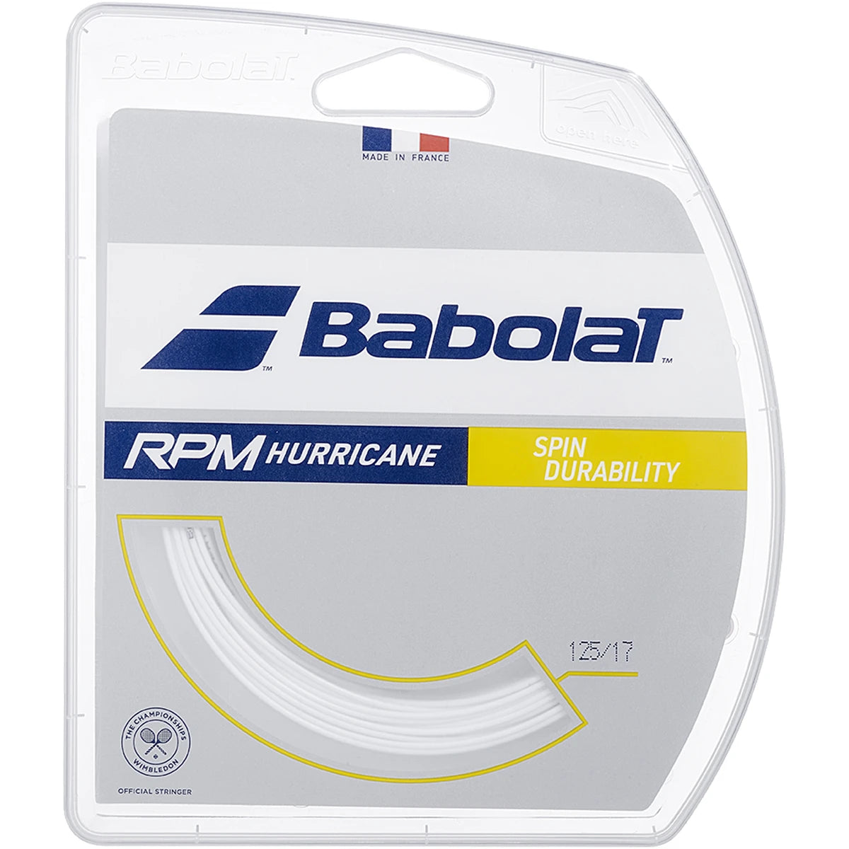CORDAGE BABOLAT RPM HURRICANE (12 METRES) (EX PRO HURRICANE TOUR)