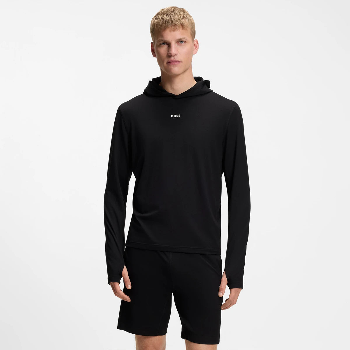 SWEAT A CAPUCHE BOSS ACTIVE