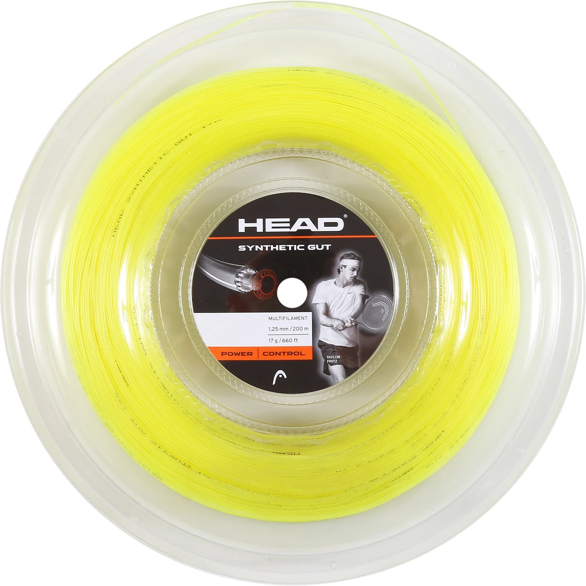 SAITENROLLE HEAD SYNTHETIC GUT 16 (200 METER)