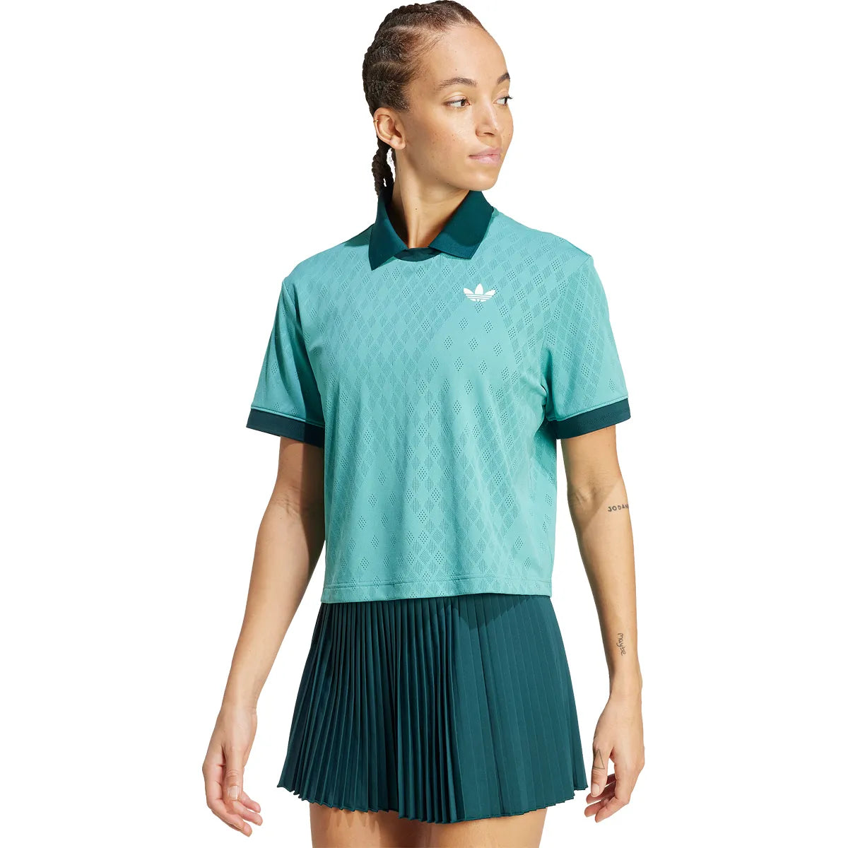 ADIDAS DAMEN CROP POLO ORIGINALS