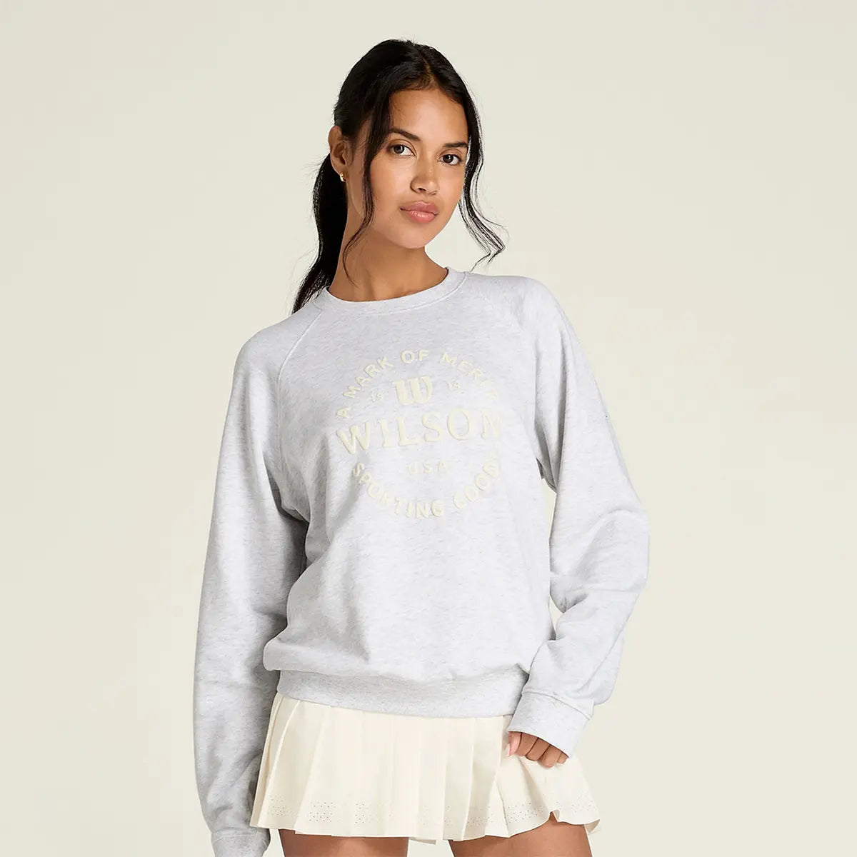 WILSON DAMEN SWEATSHIRT GRANT PARK CREW CLASSIC