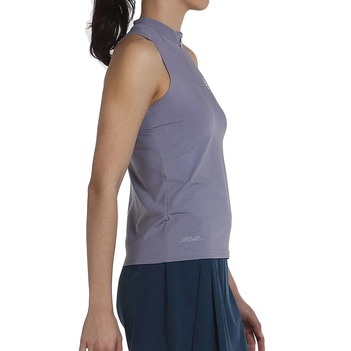 BULLPADEL DAMEN TANKTOP PURE COLOR 1/4 REISSVERSCHLUSS OUROL