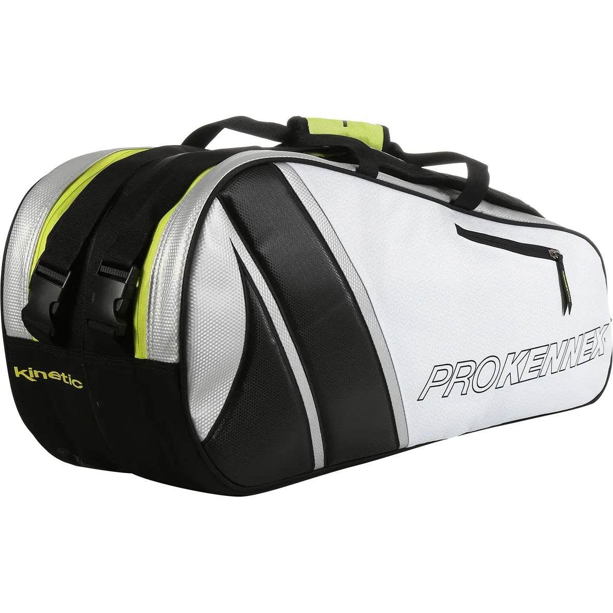 PRO KENNEX TENNISSCHLAGTASCHEN DOPPELT COOL GREY/SCHWARZ