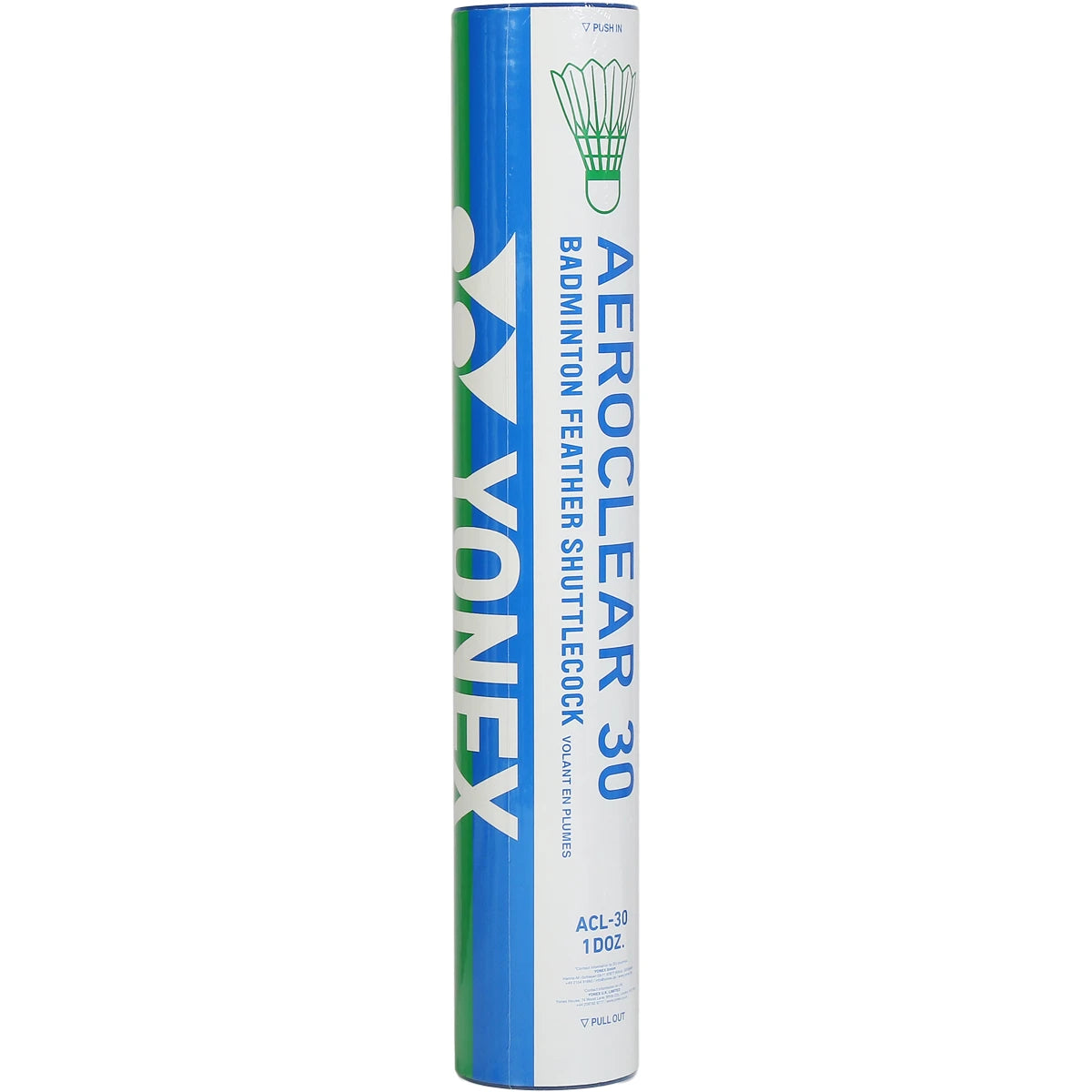 VOLANTS DE BADMINTON PLUMES YONEX AEROCLEAR 30