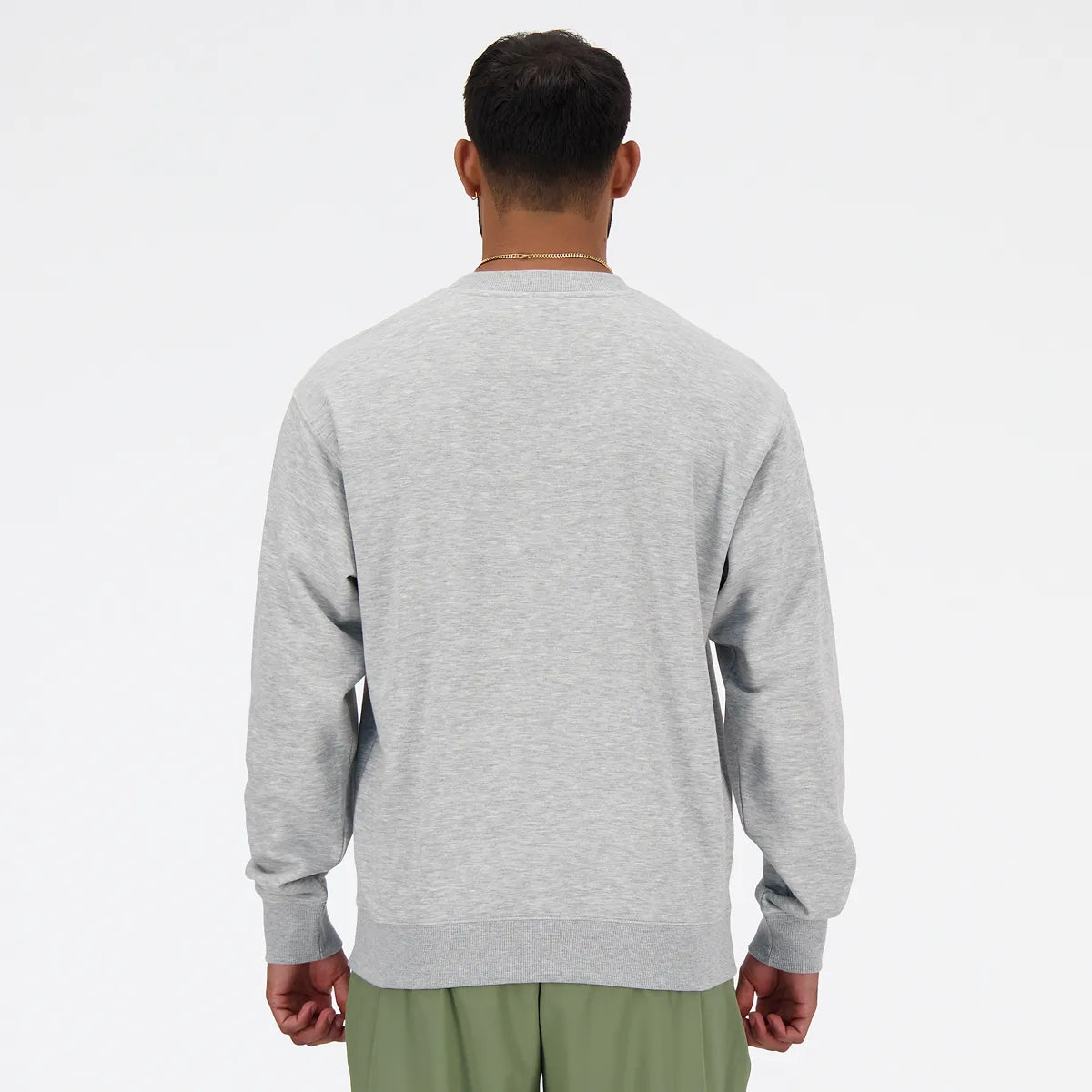 SWEAT NEW BALANCE ESSENTIALS FRENCH TERRY LOGO CREW