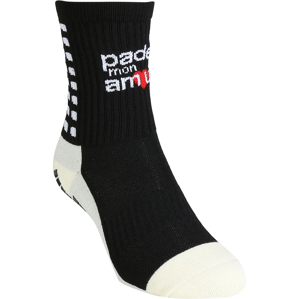 2 PAARE RUTSCHFESTE PADEL MON AMOUR SOCKEN EINHEITSGRÖSSE (MID)