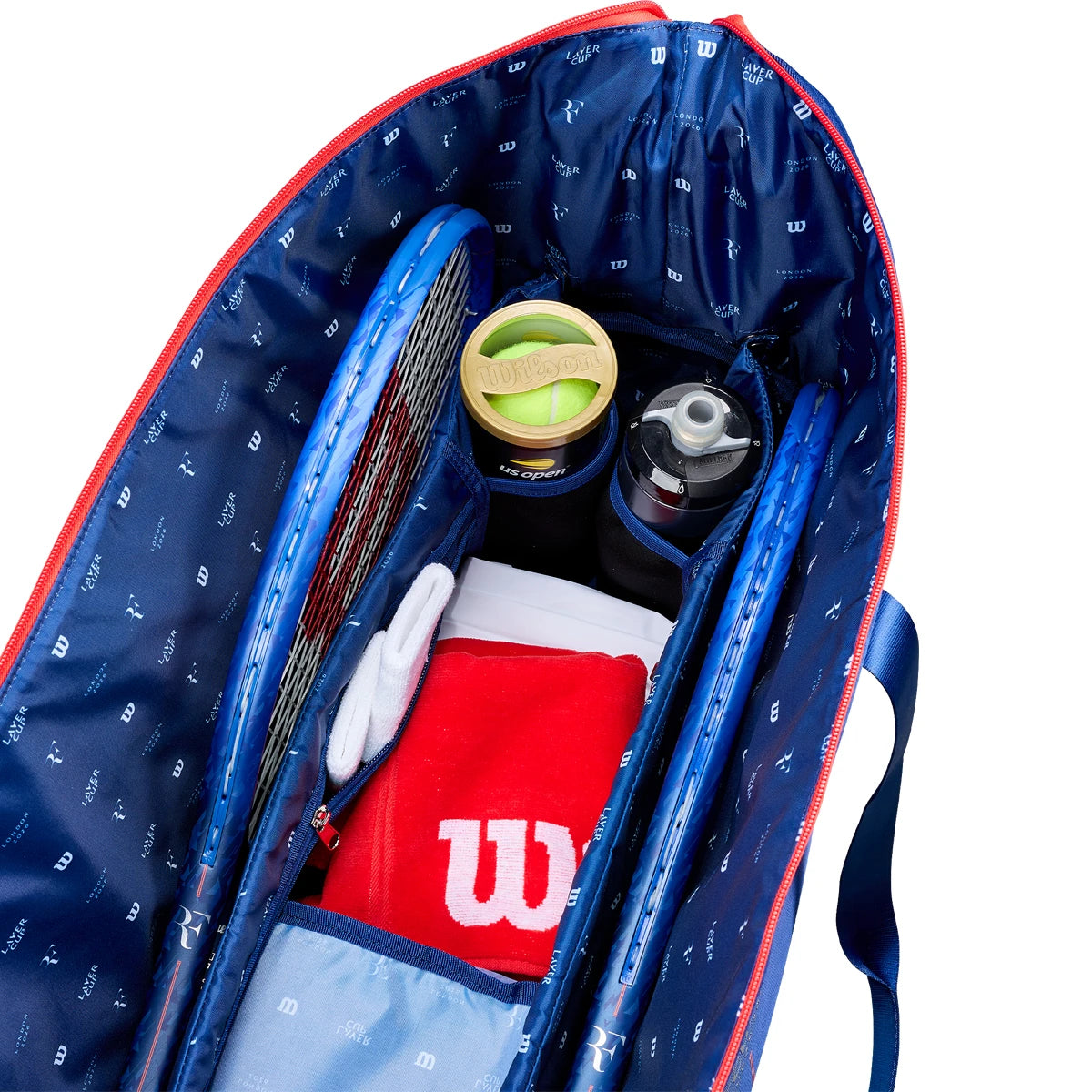 SAC WILSON RF LAVER CUP 2026 PRACTICE LARGE DUFFLE BAG