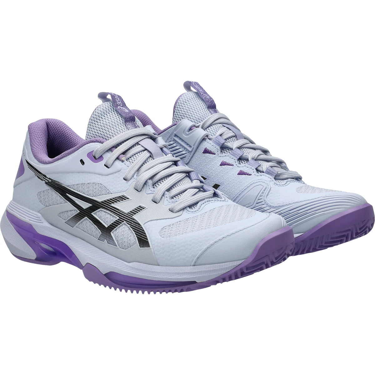 CHAUSSURES ASICS FEMME SOLUTION SPEED FF4 NIGHT ENERGY TERRE BATTUE