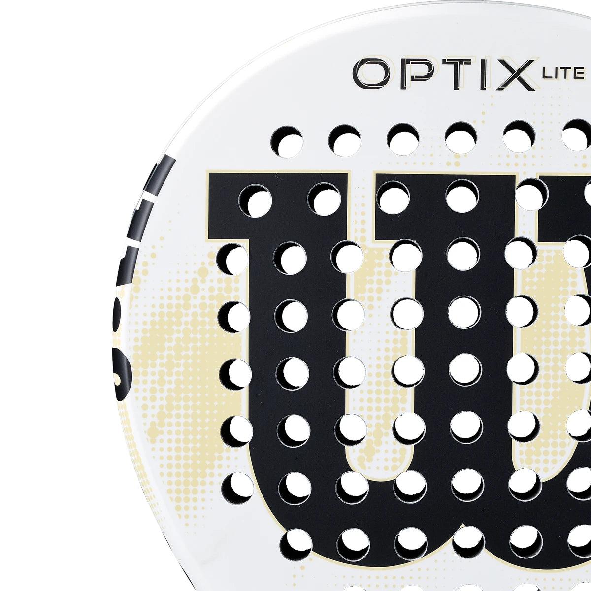 RAQUETTE DE PADEL WILSON OPTIX V2 LITE WHITE