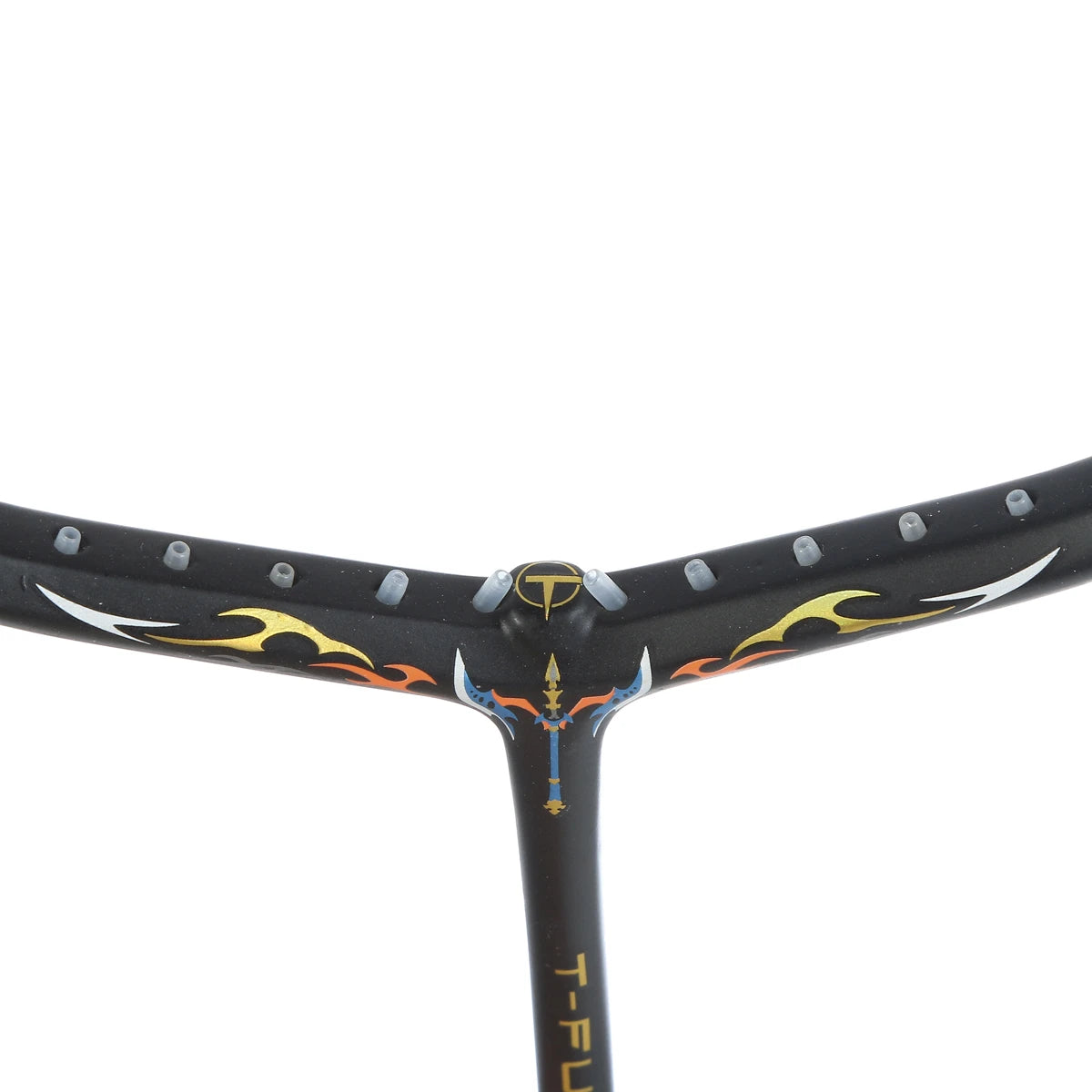 BADMINTONSCHLÄGER HUNDRED T-FUSION 800 ATTK 4U (UNBESAITET)
