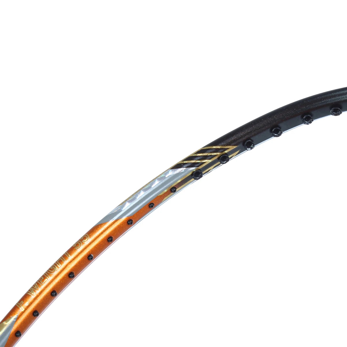 RAQUETTE DE BADMINTON APACS FEATHER WT 55 8U BLACK/ORANGE