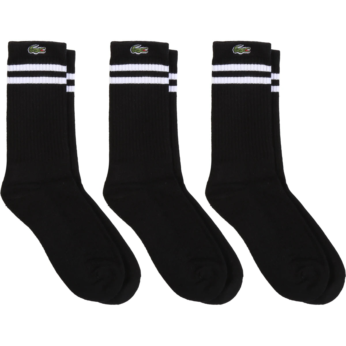 3 PAIRES DE CHAUSSETTES LACOSTE JUNIOR CORE PERFORMANCE