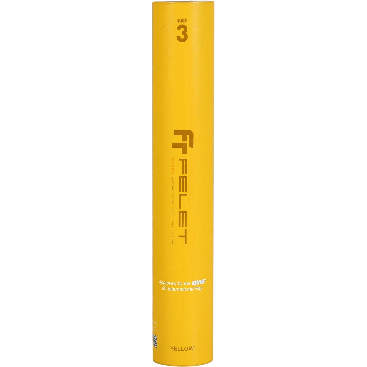 FEDER-BADMINTON-SCHLÄGER FELET N3 GELB