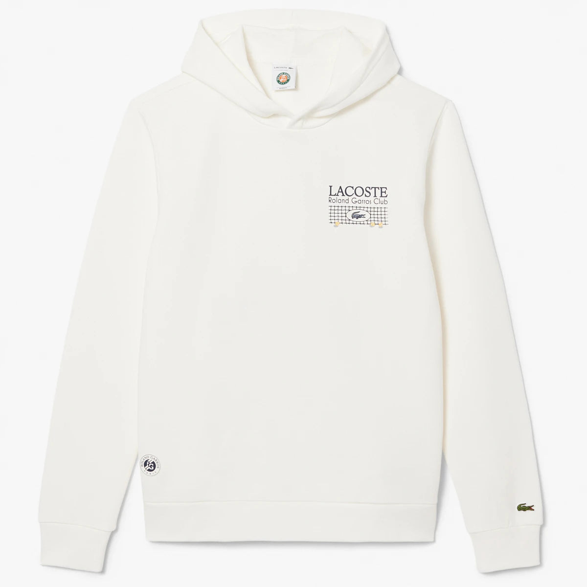 SWEAT LACOSTE ROLAND GARROS CLUB GRAPHIQUE