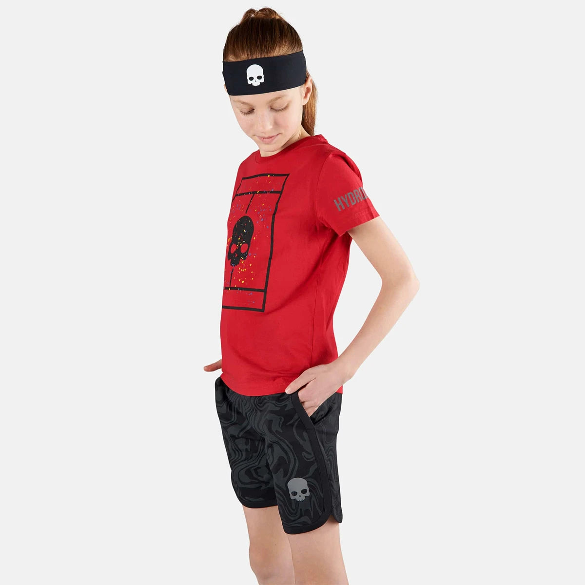 HYDROGEN JUNIOR BOYS TENNIS COURT T-SHIRT