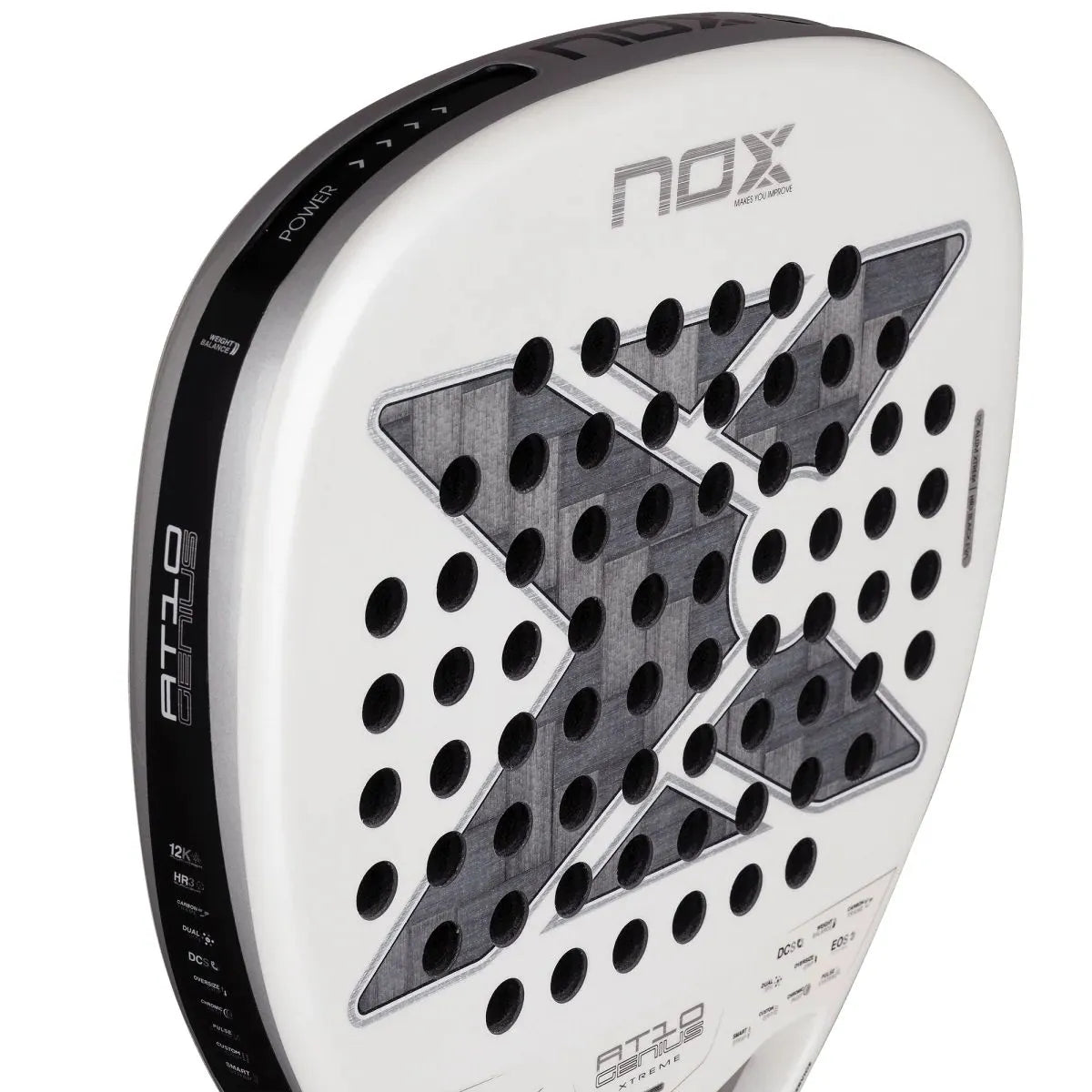 RAQUETTE DE PADEL NOX AT10 GENIUS ATTACK 12K ALUM XTREME BY AGUSTIN TAPIA 2026