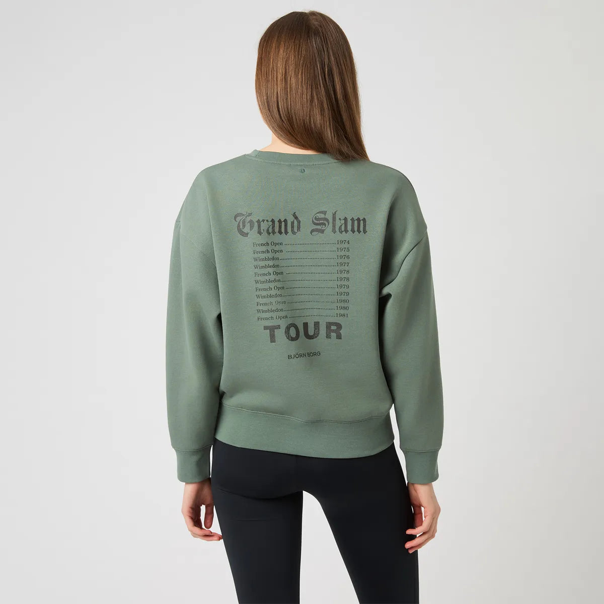 BJORN BORG DAMEN TENNIS BOYFRIEND SWEATSHIRT