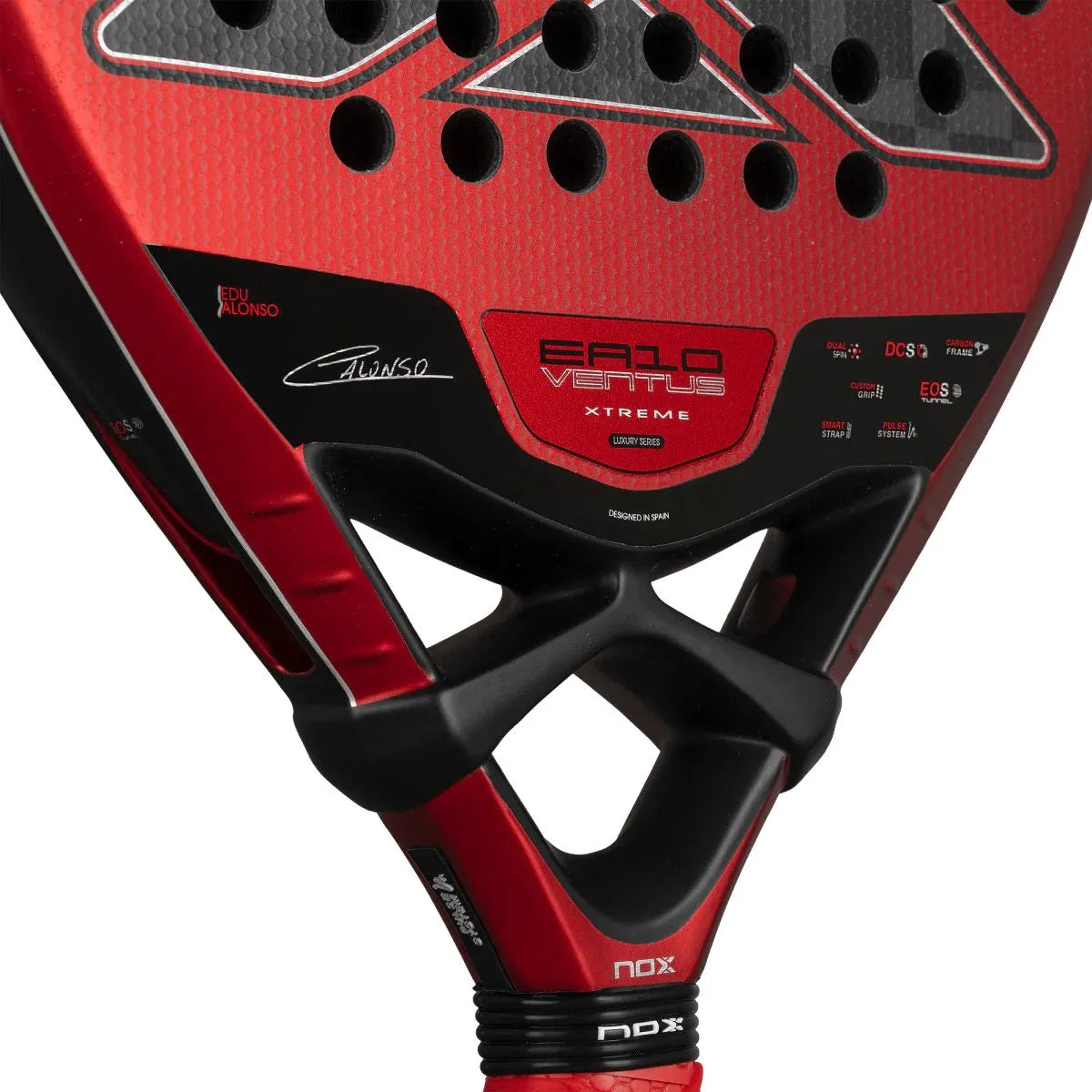PADEL RACKET NOX EA10 VENTUS HYBRID 12K XTREME BY EDU ALONSO 2026