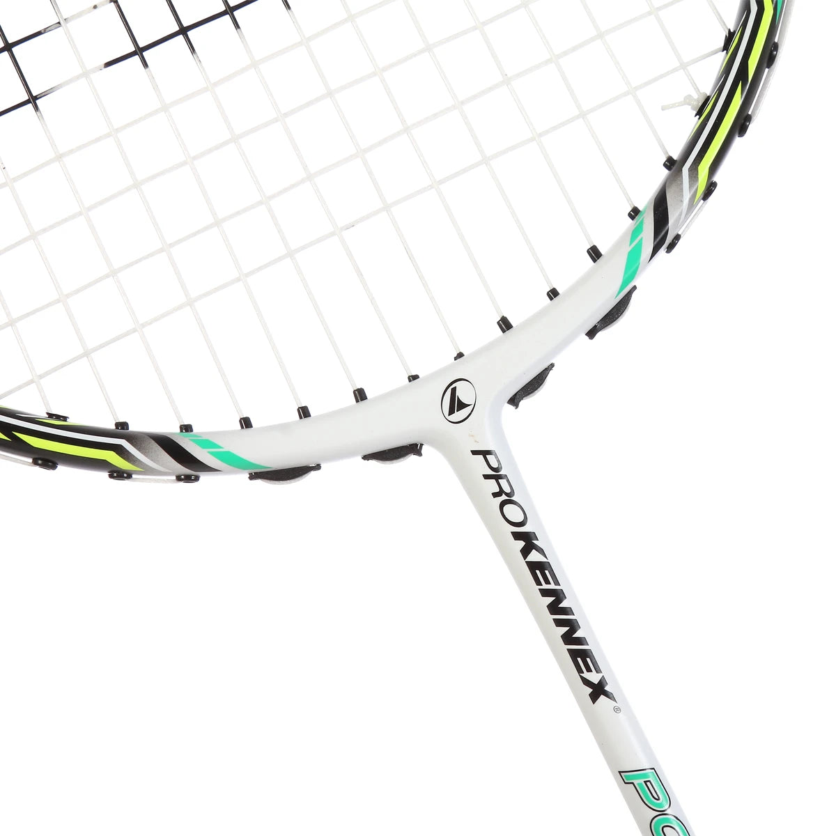 RAQUETTE DE BADMINTON PRO KENNEX POWER PRO 704 GREEN/WHITE (CORDEE)