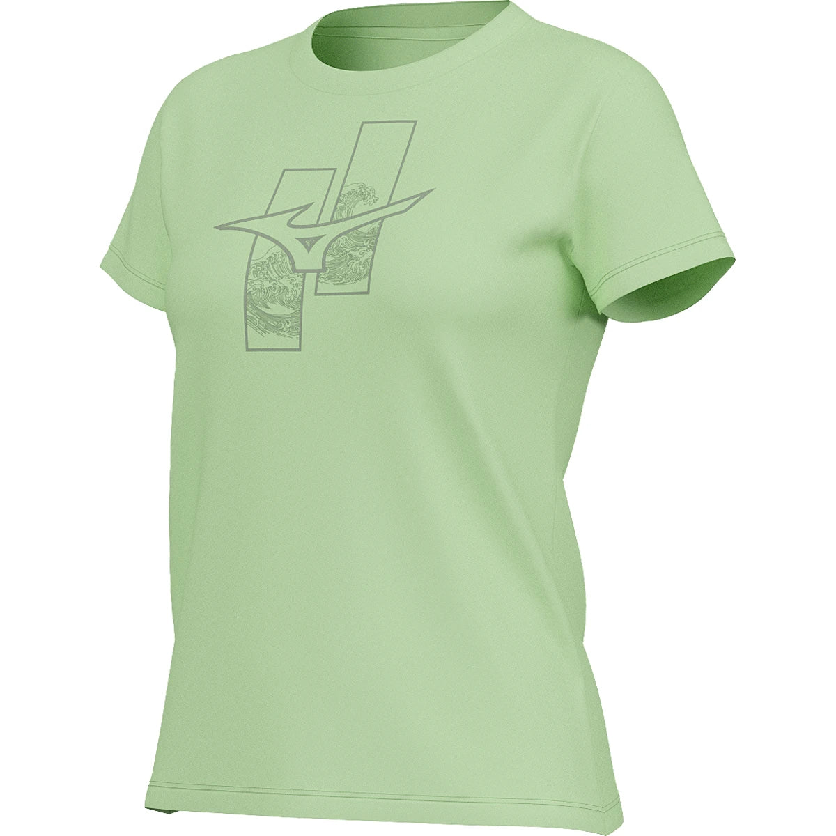 T-Shirt Mizuno Femme Athletic