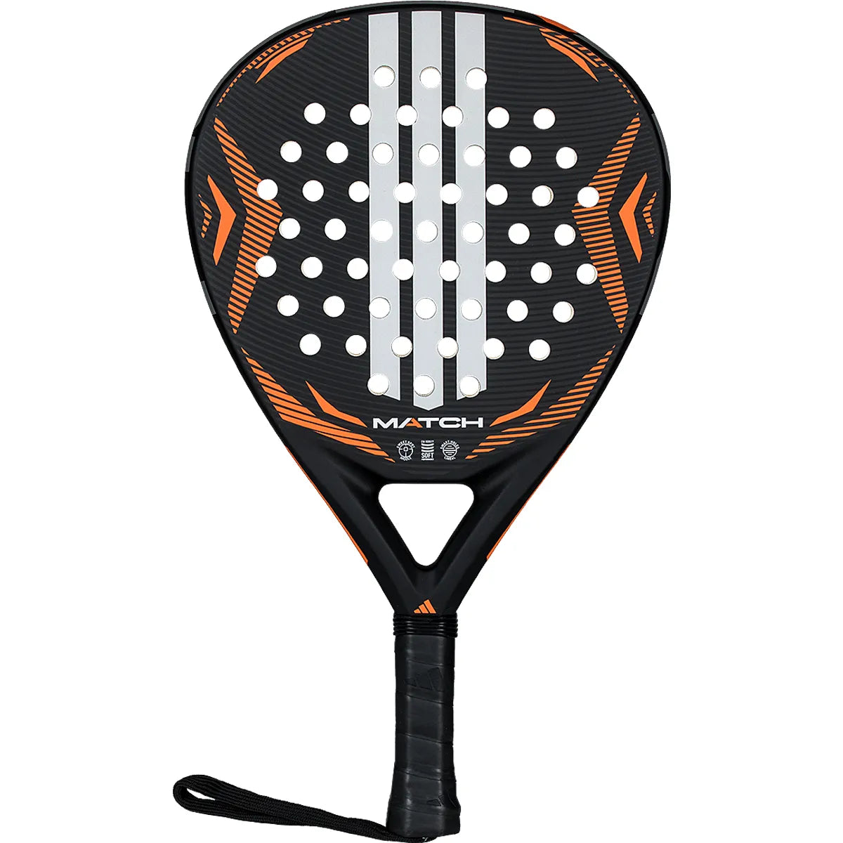 ADIDAS PADEL RACKET MATCH BLACK/ORANGE 2026