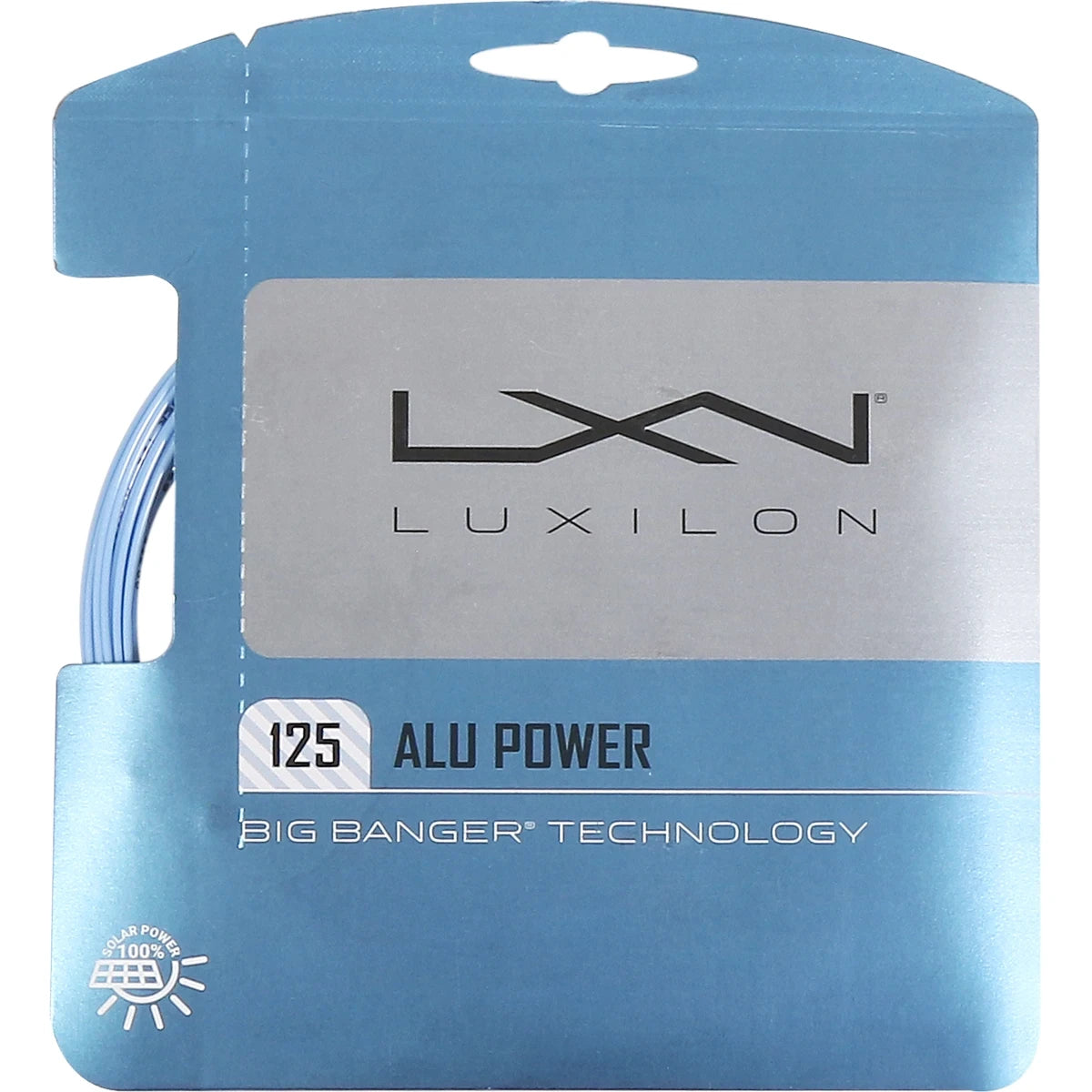 Cordage Luxilon Big Banger Alu Power Ice Blue (12 Mètres)