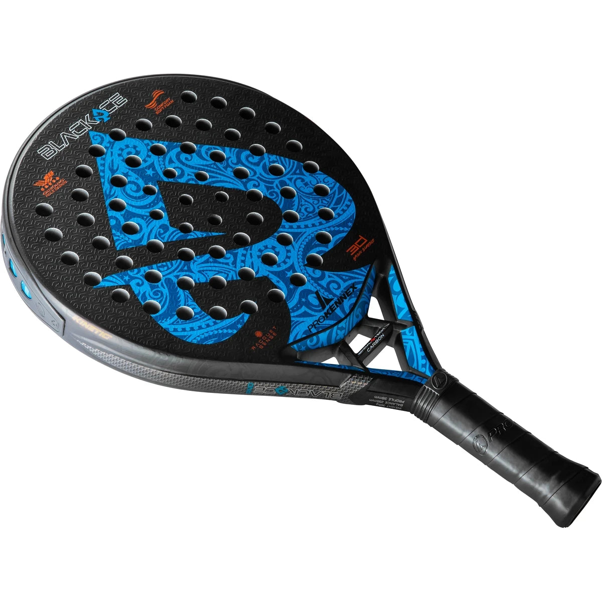 RAQUETTE PADEL PRO KENNEX KINETIC BLACK ACE RND