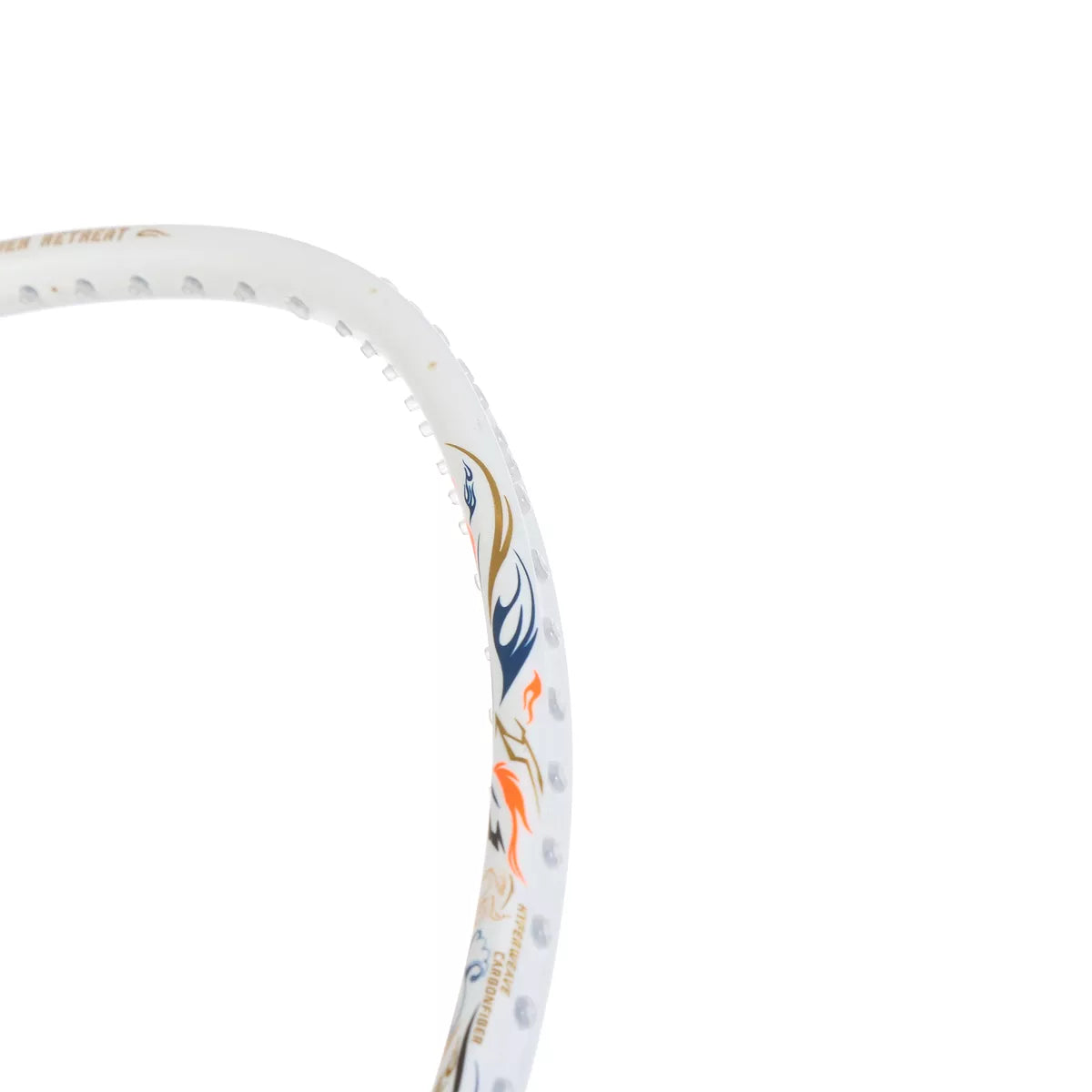 RAQUETTE DE BADMINTON HUNDRED BATTLE 900-(4U) WHITE