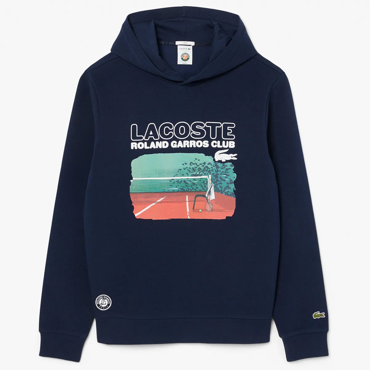 SWEAT LACOSTE CLUB ROLAND GARROS