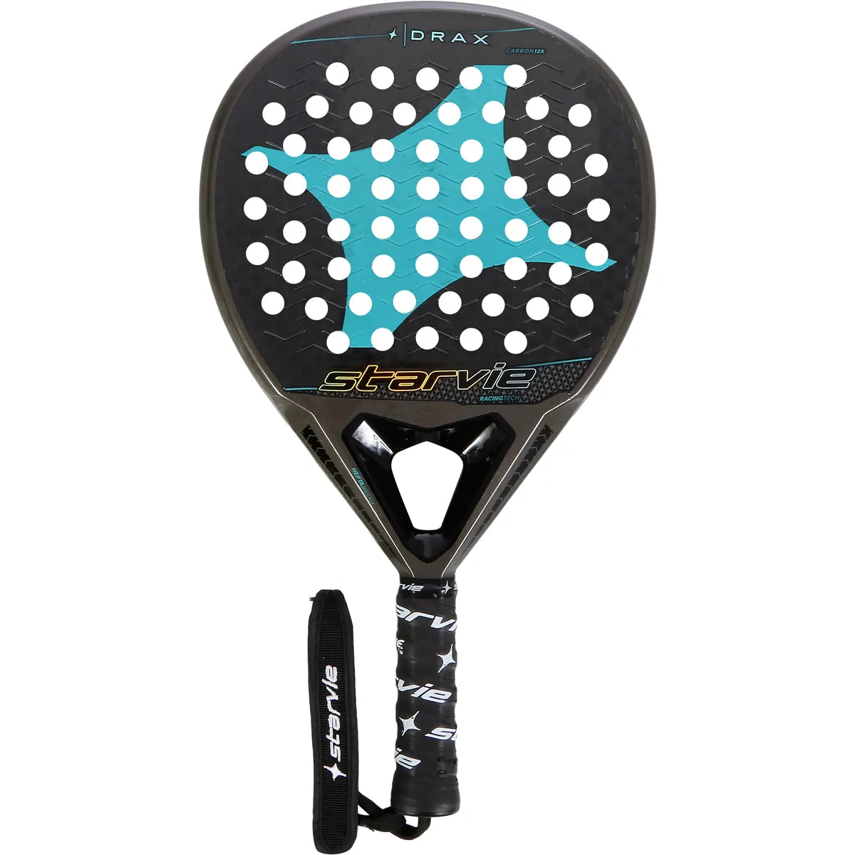 USED PADEL RACKET STARVIE DRAX PRO TOUCH 12K