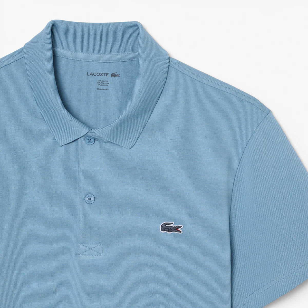 POLO LACOSTE CORE PERFORMANCE OTTOMAN REGULAR FIT