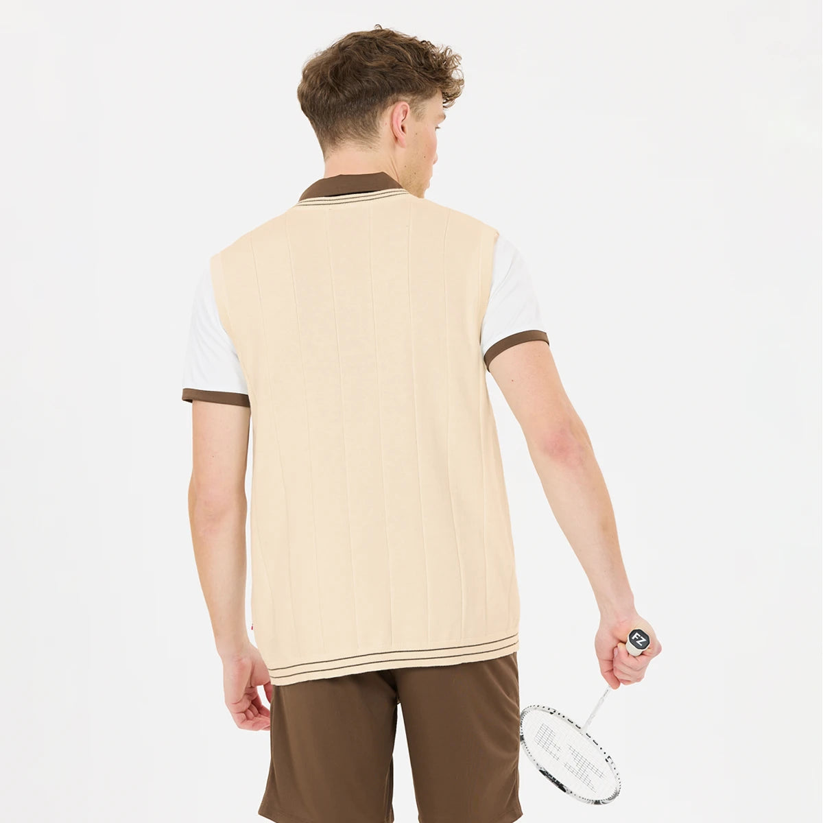 ÄRMELLOSES SWEATSHIRT FZ FORZA HERREN PR2614 M GESTRICKT