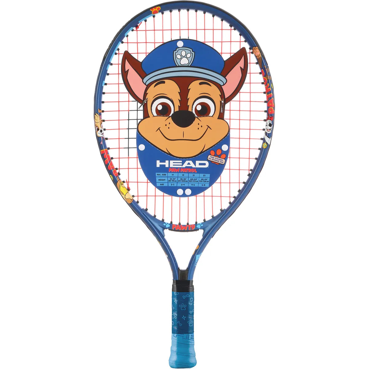 RAQUETTE HEAD JUNIOR PAT PATROUILLE CHASE 19