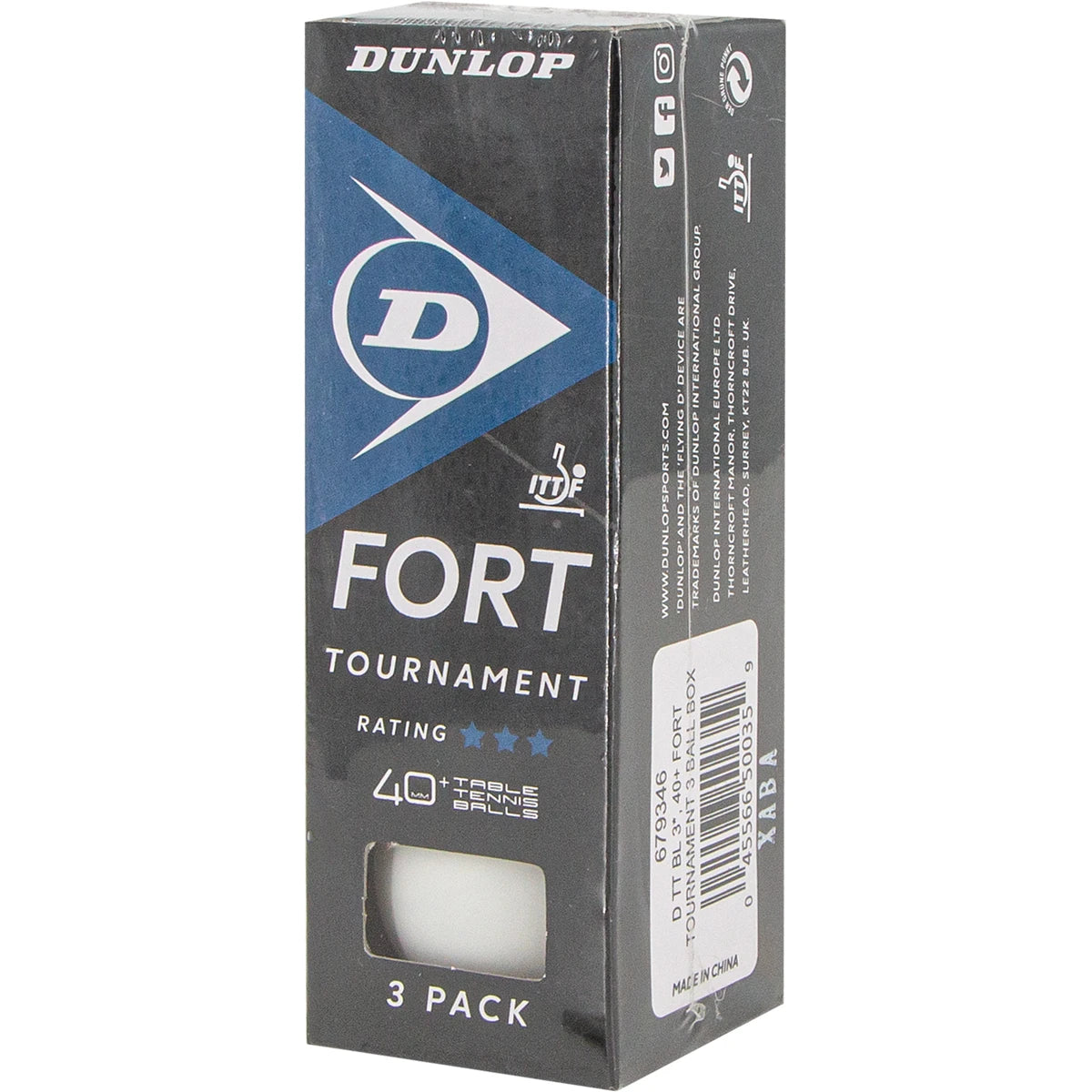BALLES TT 40 DUNLOP FORT TOURNAMENT X3