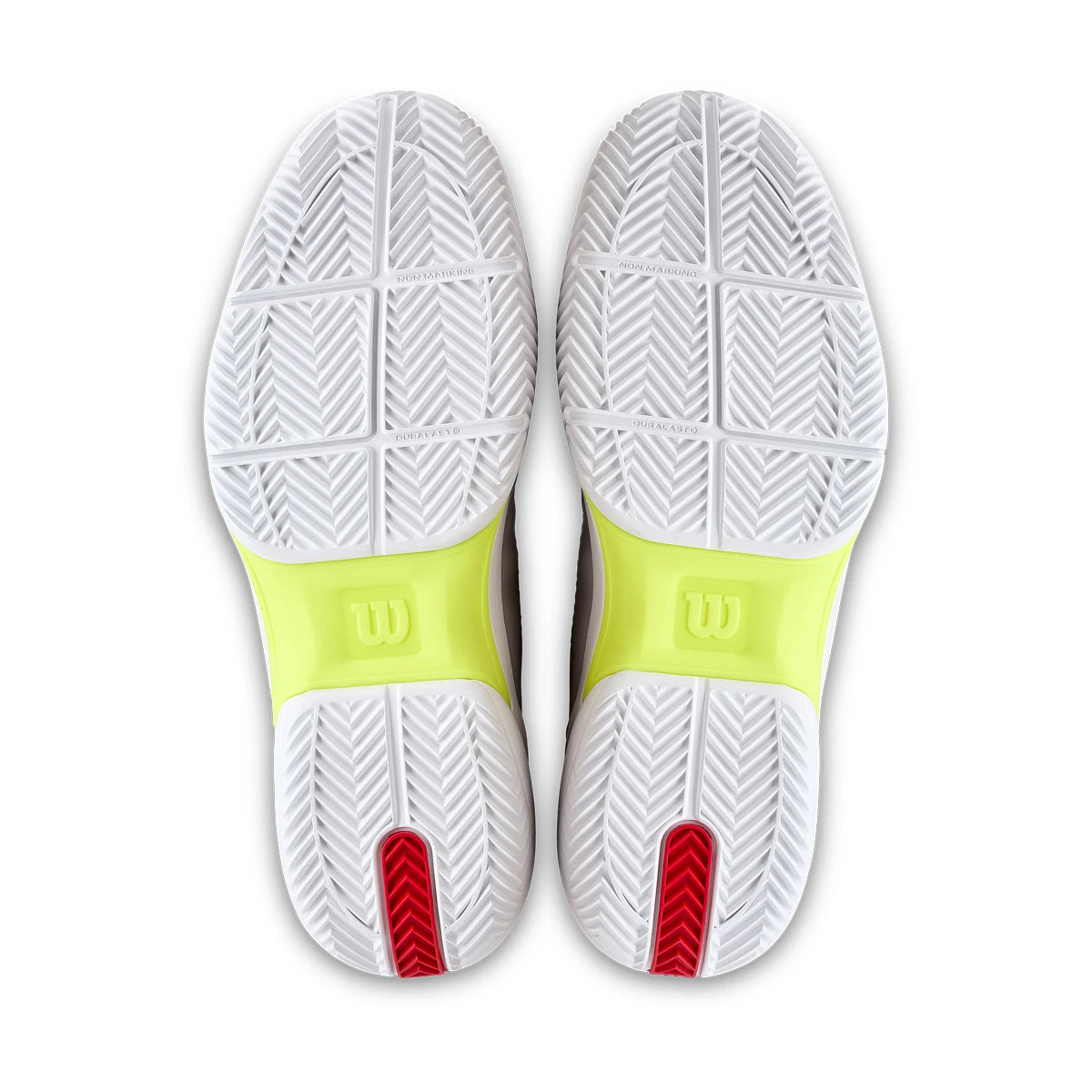 WILSON RUSH LITE 5 SCHUHE ROTE TONPLATTE