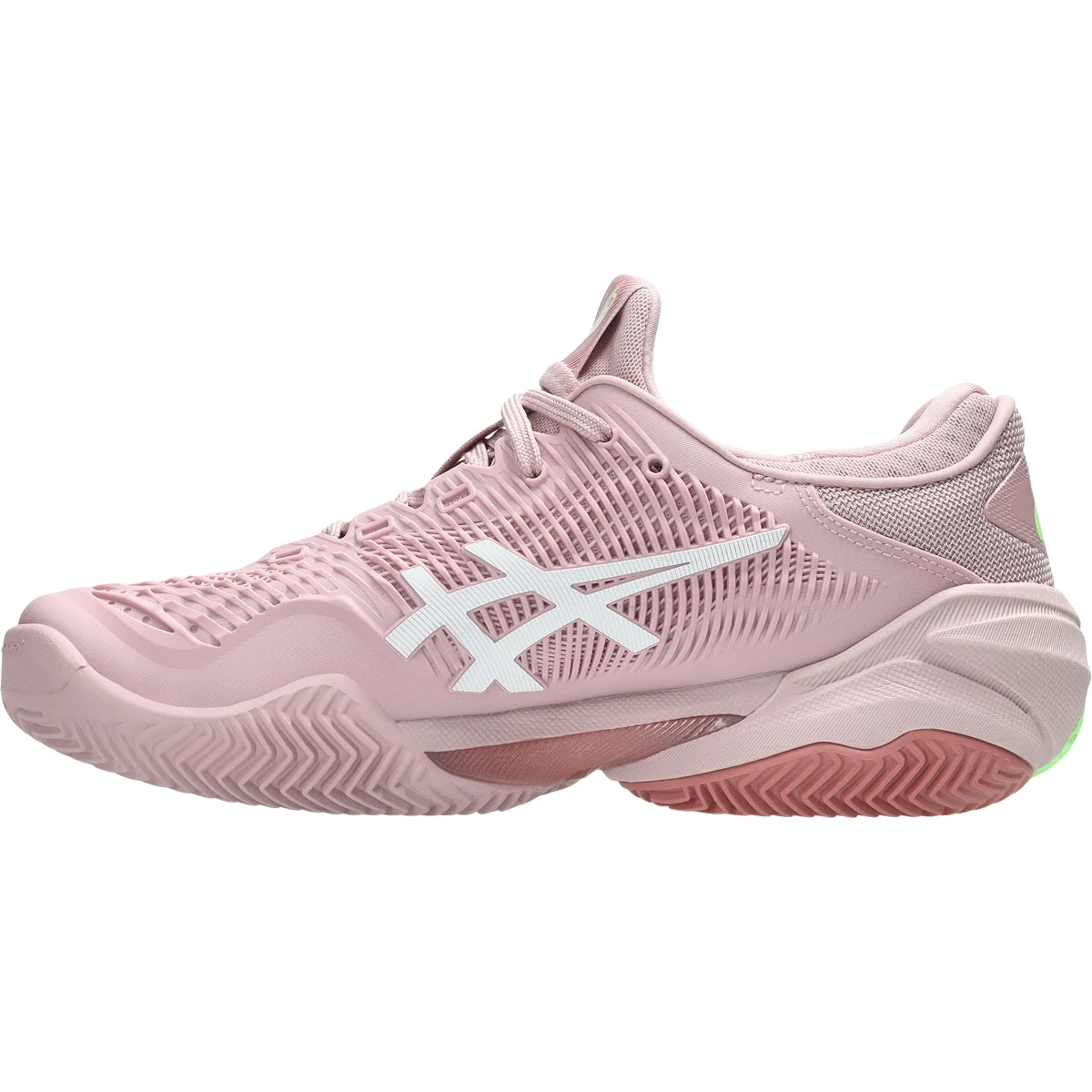 DAMEN ASICS SCHUHE COURT FF3 ROTSCHLAMM