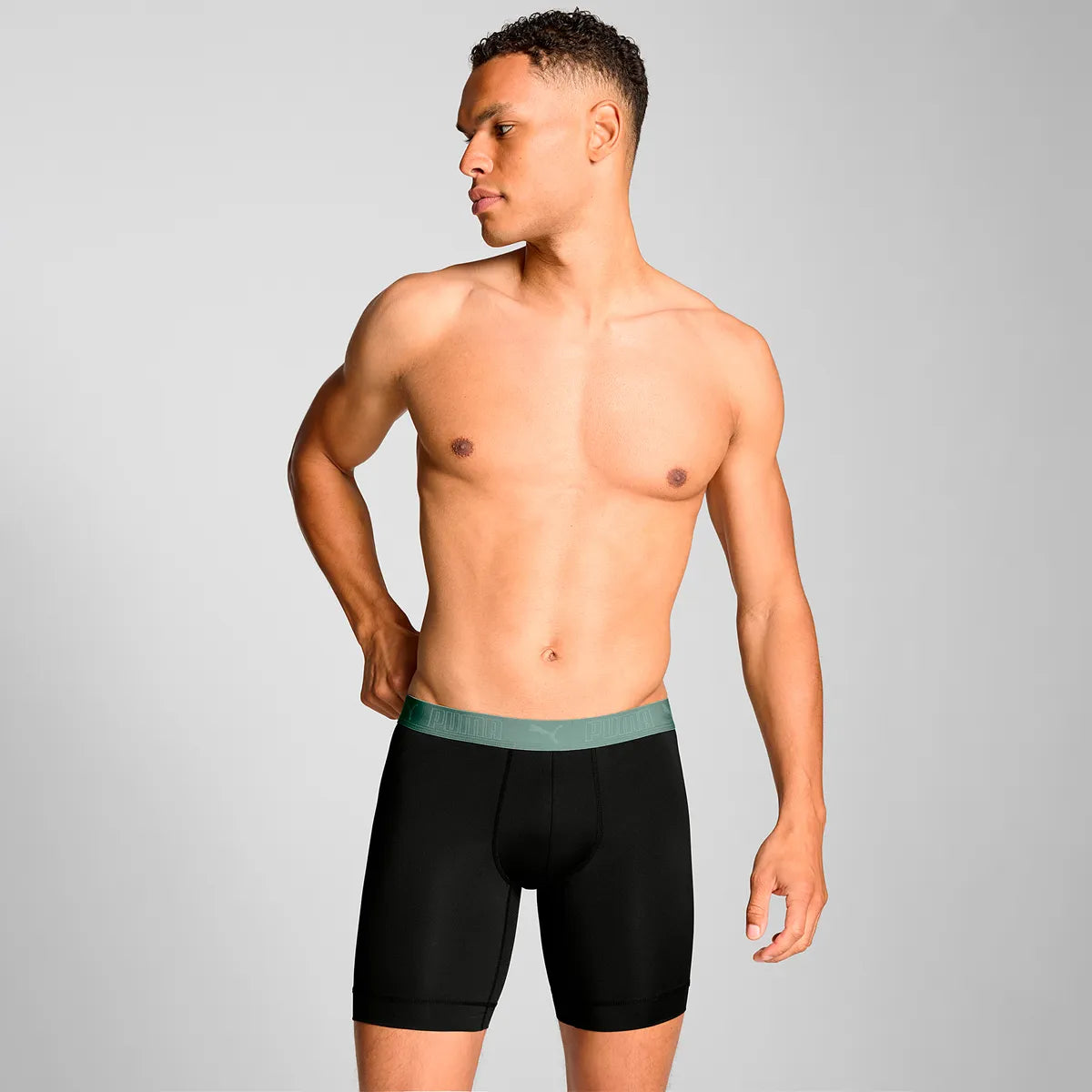 PACK OF 2 PUMA LONG SPORT BOXERS