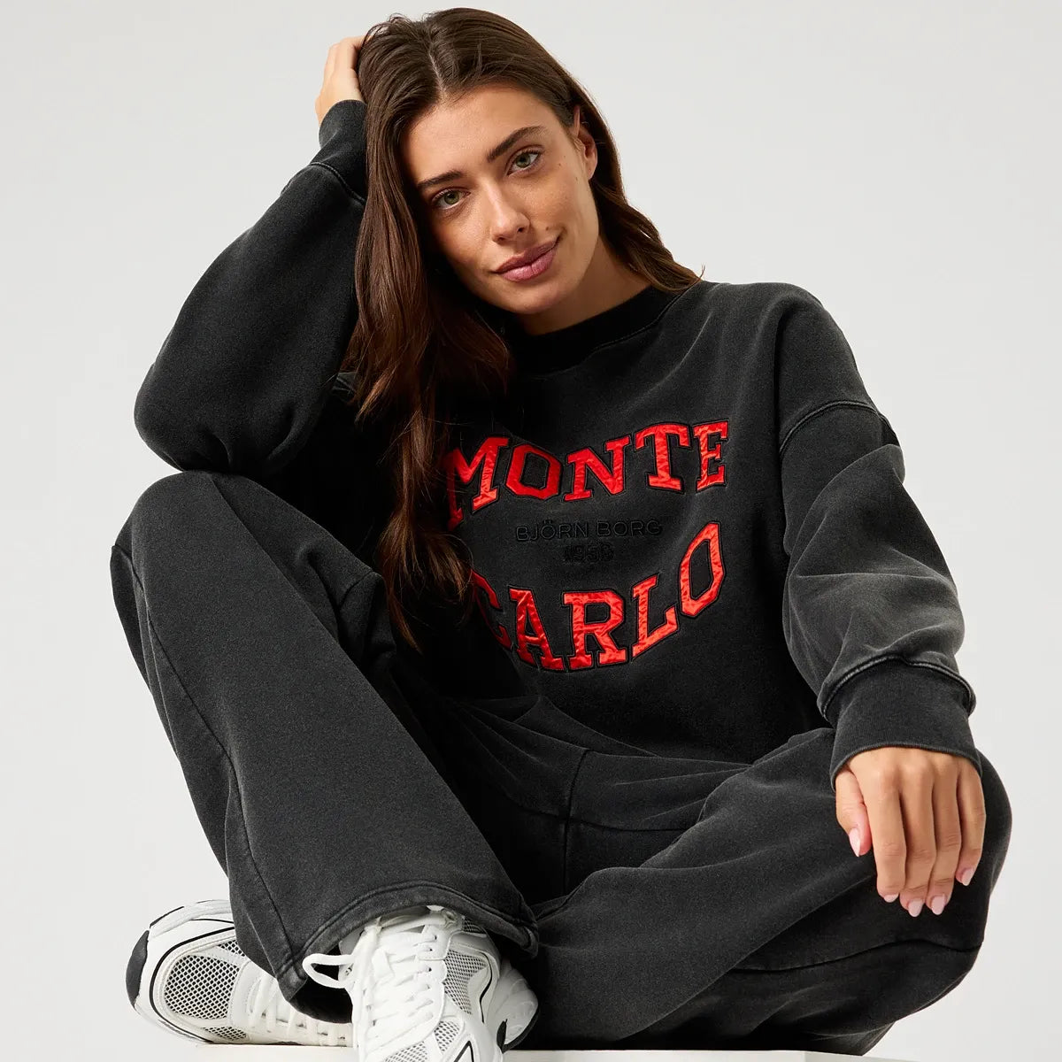 SWEAT BJORN BORG FEMME OVERSIZE
