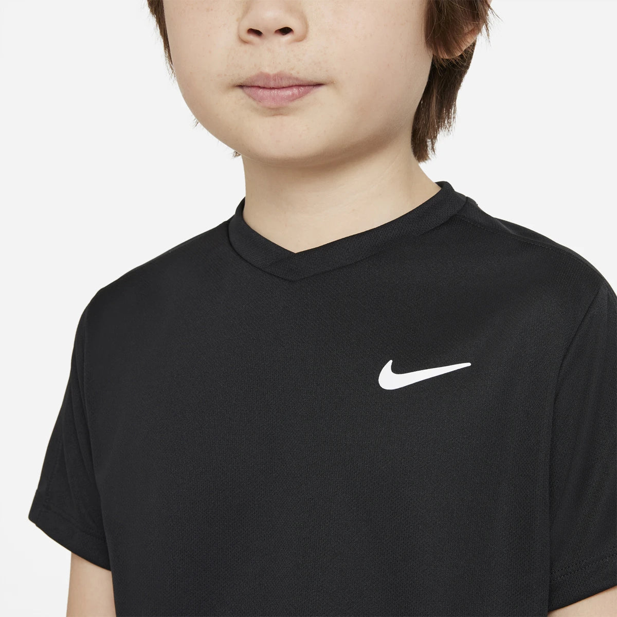 NIKE JUNIOR JUNGEN T-SHIRT COURT DRI-FIT VICTORY