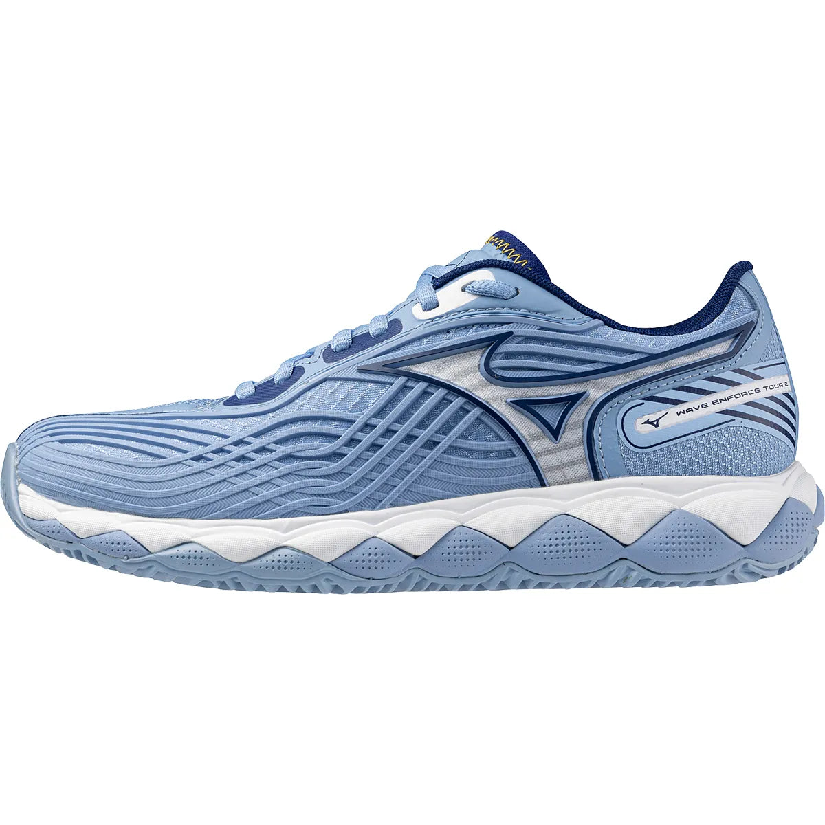 CHAUSSURES MIZUNO FEMME WAVE ENFORCE TOUR 2 TERRE BATTUE