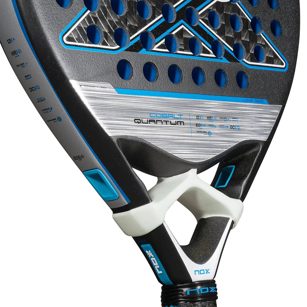 NOX QUANTUM COBALT 12K PADEL RACKET